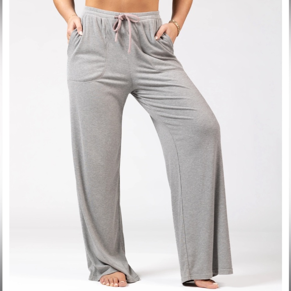 ✨Soft Lounge Rib Wide Leg Pants